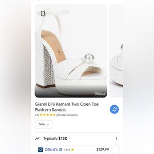 Gianni Bini Kemara NEW never worn heels